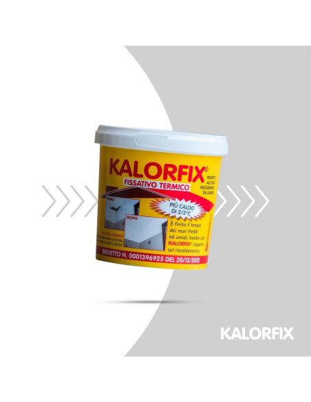 Kalorfix Tecnostuk fissativo isolante termico lt.5