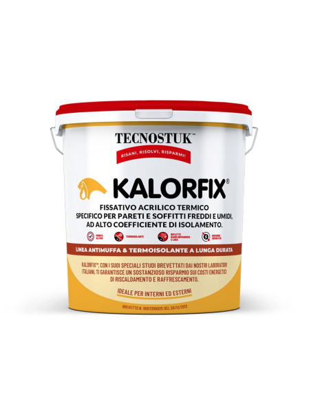 Kalorfix Tecnostuk fissativo isolante termico lt.5