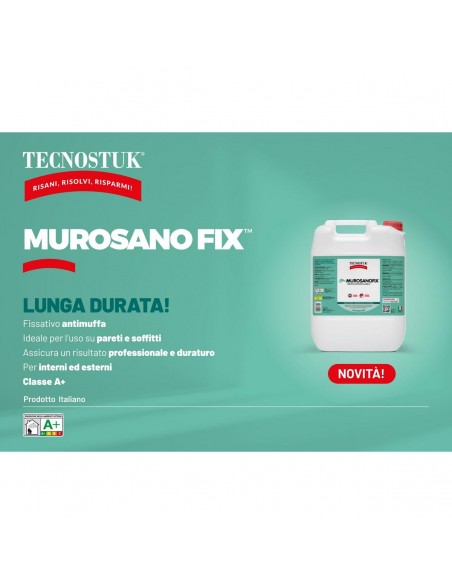 Tecnostuk MuroSano Fix – Fissativo antimuffa trasparente