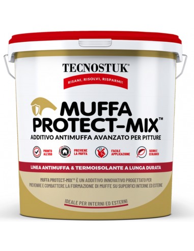 Muffa Protect-Mix – Additivo antimuffa per pitture interni/esterni