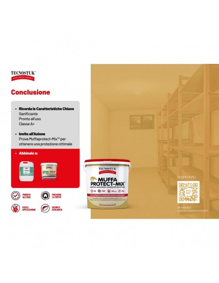 Muffa Protect-Mix – Additivo antimuffa per pitture interni/esterni