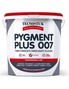 PYGMENT PLUS 007 TECNOSTUK - Fondo Pigmentato Consolidante all'Acqua