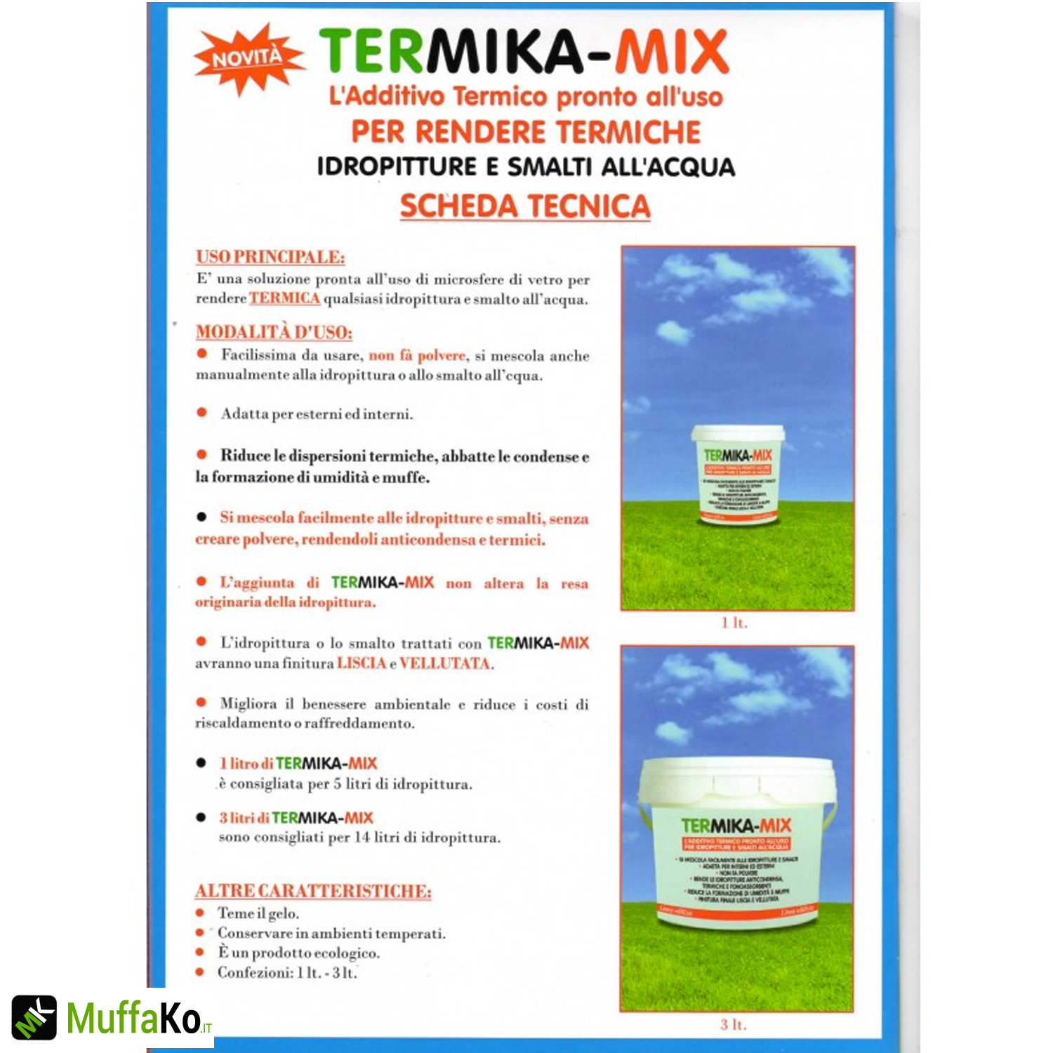Termica-Mix additivo termico isolante